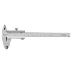 Vernier caliper with screw lock 0-100x0,05 mm and Jaw length 30 mm